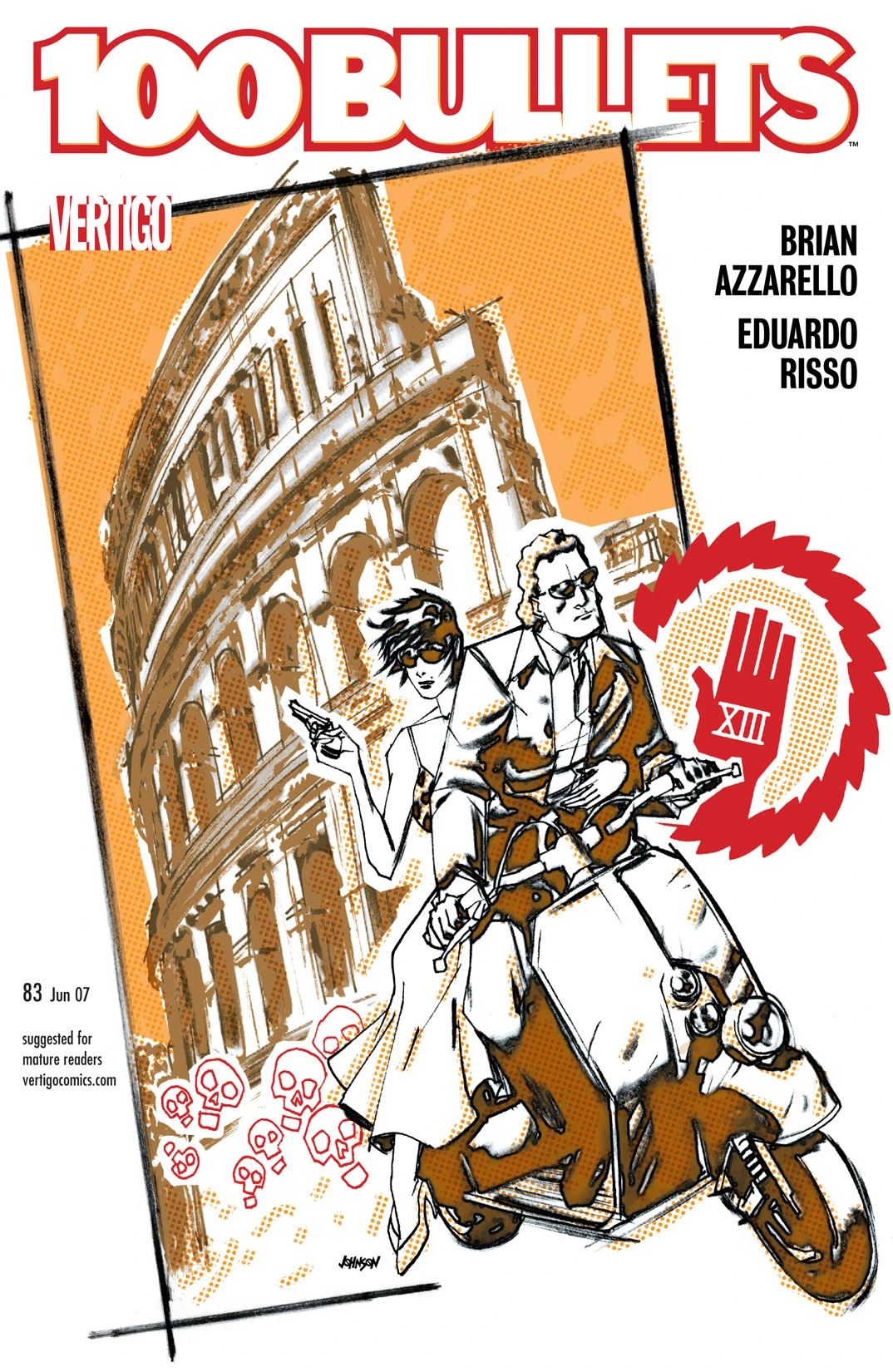 100 Bullets #83 (DC, 2007 — Cover A) cover